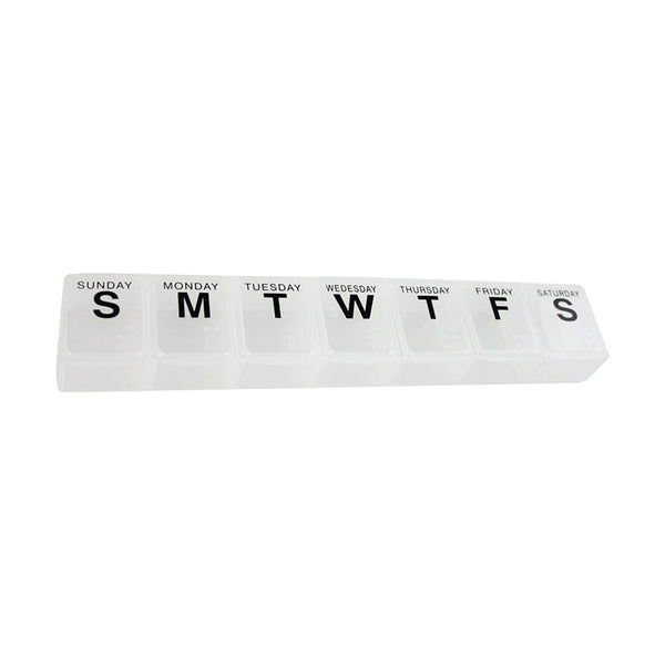 Pill Box Weekly Dispenser