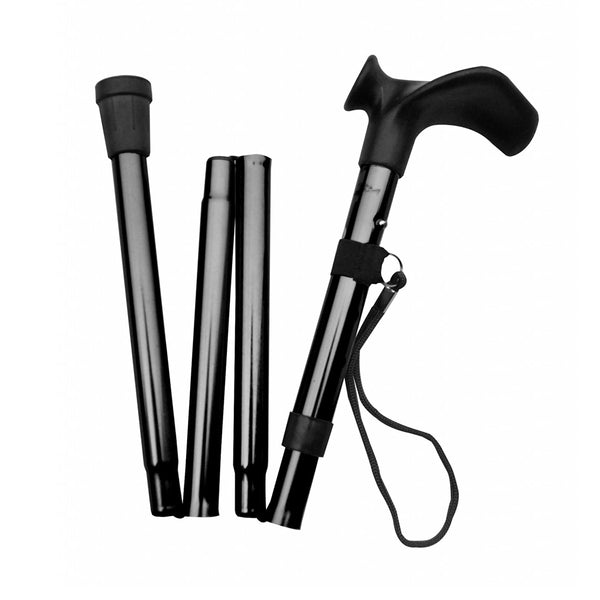 Collapsible Ergonomic Walking Stick Right Handed