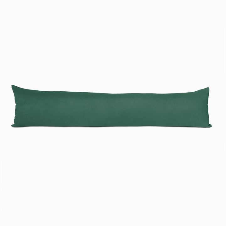 Jade faux suede draught excluder
