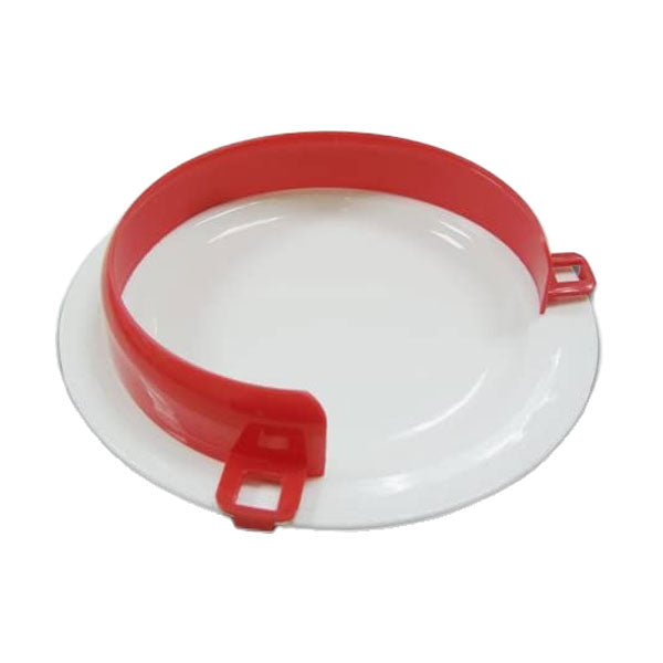 Plastic Plate Guard - Red