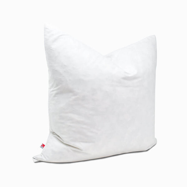 Duck Feather cushion pad with karate chop styling