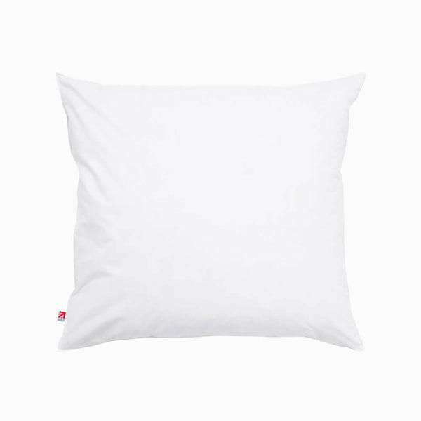 Polycotton, hollowfibre filled cushion pad inner made in Britian