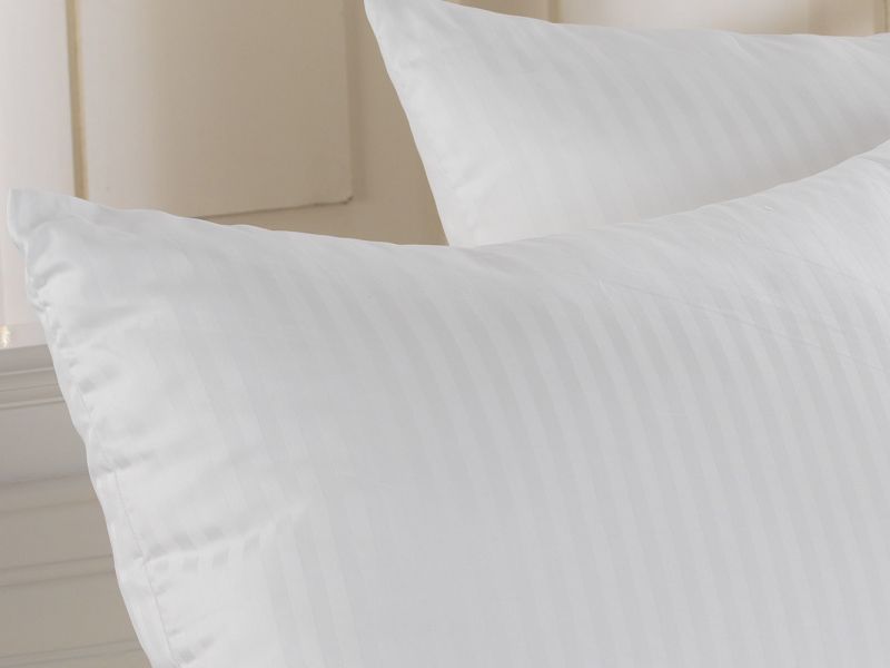 Continental Euro Square Pillows Pair 65cm x 65cm 26 x 26 Luxury Hotel  Quality